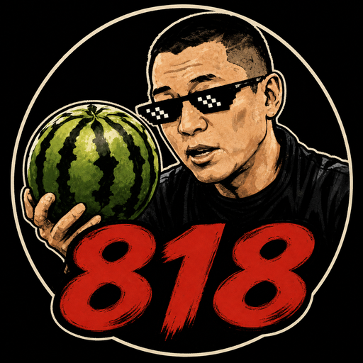 818吃瓜网｜今日吃瓜、热门大瓜与网红爆料图标